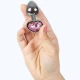 Plug Anal Metal Heart, Mic, Fucsia