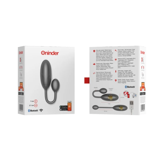 Vibrator Denver - Vibrant, Negru, 7 x 2.7 cm