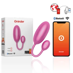 Vibrator ONINDER Tokyo - Vibrații, Roz, 7.5 x 3.2 cm