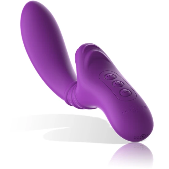 INTENSE - Vibrator flexibil Harry, mov