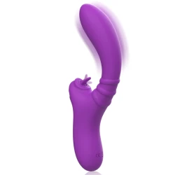INTENSE - Vibrator flexibil Harry, mov