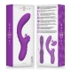 INTENSE - Vibrator flexibil Harry, mov