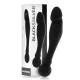 NEGRU ȘI ARGINTIU - DILDO STIMULATOR KARL G-POINT, 18 CM