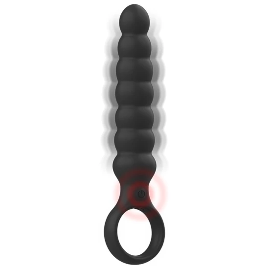 Plug Anal Vibrator Bob, negru