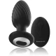 WELLS PLUG ROTATOR ANAL DIN SILICON, CU TELECOMANDĂ, NEGRU ȘI ARGINTIU