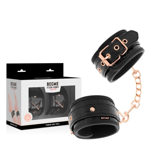 Cătușe Edition Premium Ankle, căptușeală din neopren, negru