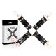 Cătușe Edition Vegan Leather Hog Tie, Negru