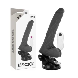 Vibrator Realistic - Negru, 19 cm.