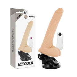Dildo Realistic Articulabil - Vibrator, Flesh, 18.5 cm