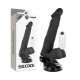 Dildo Articulat - Realist, Negru, 20 cm.