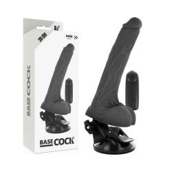 Vibrator Realistic - Negru, 20 cm.