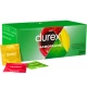 DUREX - Prezervative Pleasure Fruits, aromă fructe, multicolor