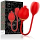 Ou vibrator dublu pentru stimulare clitor + vibrații, Roz