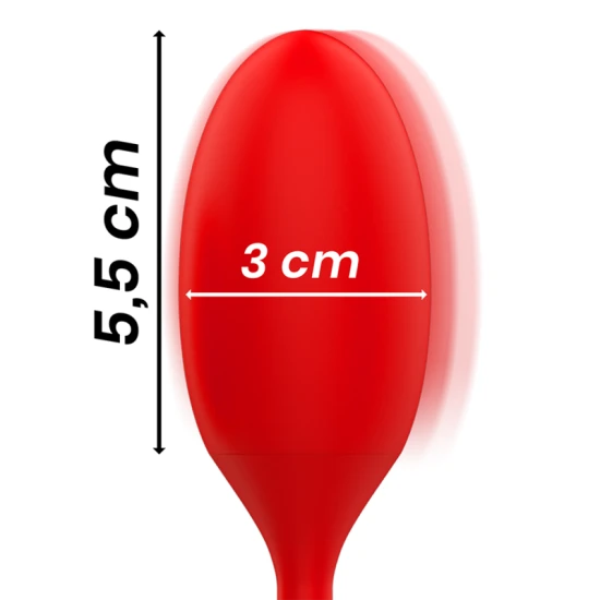 Ou vibrator dublu pentru stimulare clitor + vibrații, Roz