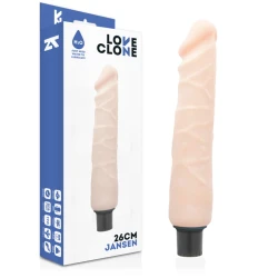VIBRATOR REALIST AUTO-LUBRIFIANT 26 CM - Ø 4,2 CM