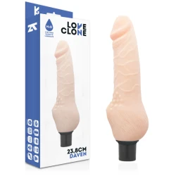 Vibrator Realist Auto-Lubrifiant, 23.8 cm - 3.8 cm