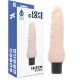 Vibrator realist auto-lubrifiant din TPR, negru, 18.5 cm
