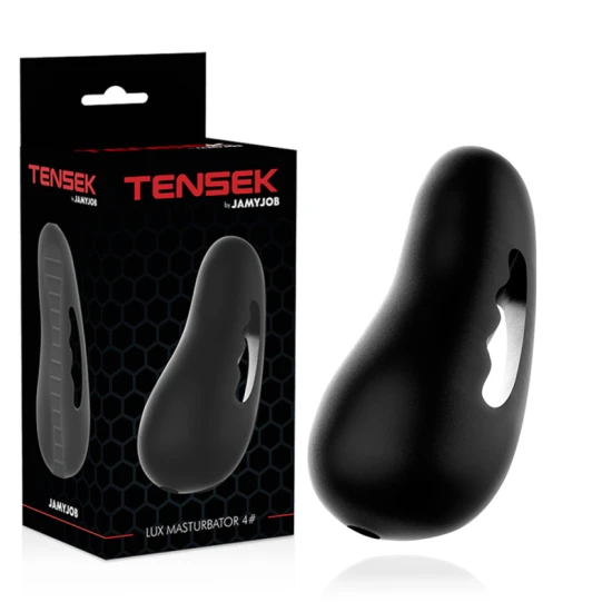 Masturbator TENSEK 4 - Design inovator, Negru, Mărime unică.