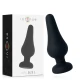 INTENSE - Plug anal Pipo, Negru, Silicon, 13 cm