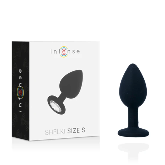 Plug anal din silicon, negru, mărime universală