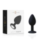INTENSE - Plug anal, Model M, Negru