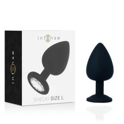 Plug anal SHELKI L - Negru