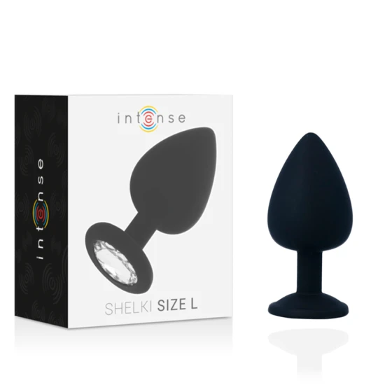 Plug anal SHELKI L - Negru