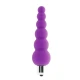 Vibrator anal și vaginal din silicon, lila