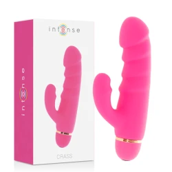 Vibrator Crass - 20 Viteze, Roz, Mărime Medie.