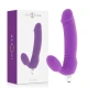 Dildo din silicon lila, 7 moduri vibrații, 17.5 cm