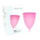 STERICUP - Cupă menstruală din silicon FDA, Roz - Dimensiunea L