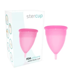 Cupă menstruală din silicon FDA, Roz - Mărimea S