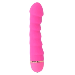 Vibrator din silicon medical roz, 20 moduri, flexibil