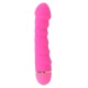 Vibrator din silicon medical roz, 20 moduri, flexibil