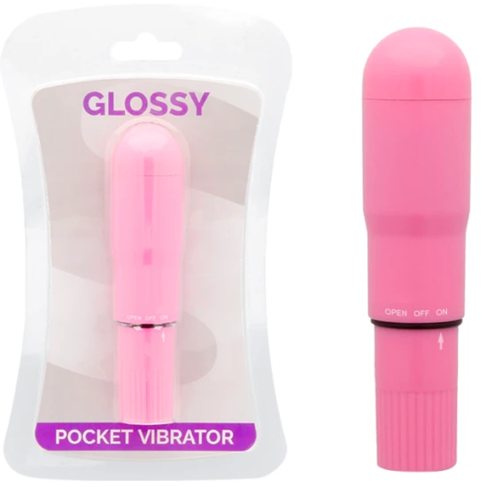 VIBRATOR DE BUZUNAR, ROZ ÎNCHIS
