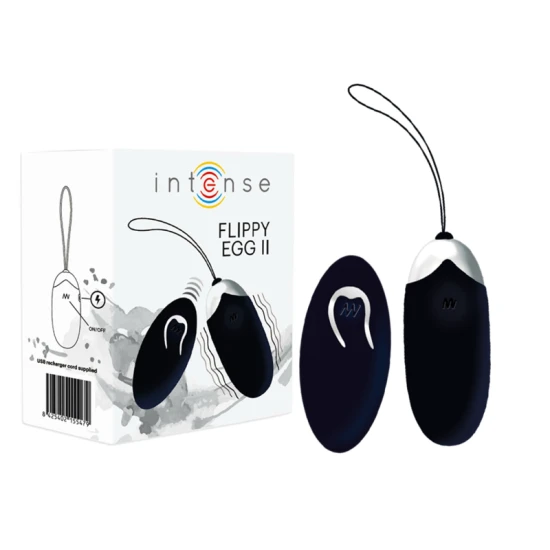 Ou Masturbator Intense, Cu Telecomandă, Negru