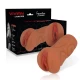 JAMYJOB Signature - Masturbator tip vagină, TPR, Negru