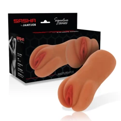 Masturbator Sasha - Jamyjob Signature, Alb, Unică Mărime