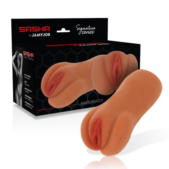 Masturbator Sasha - Jamyjob Signature, Alb, Unică Mărime