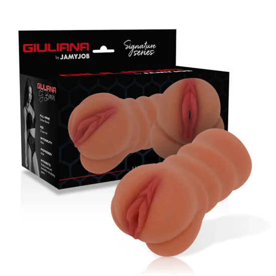 Masturbator Giuliana - Semnătură Jamyjob, Alb, Unică Mărime