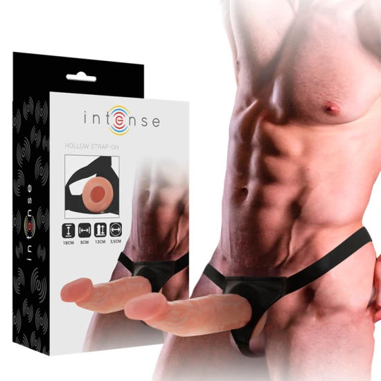INTENSE - Ham gol cu dildo, 18 x 3.5 cm