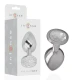 Plug anal - Cristal Argintiu, Argintiu, Mărime S