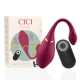 Vibrator tip ou din silicon premium, cu telecomandă, Negru