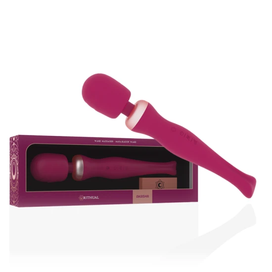 Vibrator Akasha Wand 2.0 - Reîncărcabil, Orchid, Mărime Unică