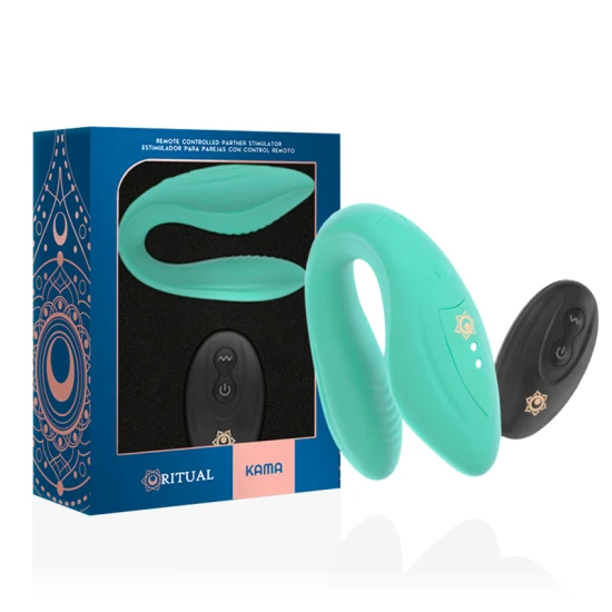 Vibrator Kama - Aqua, Mărime Unică.