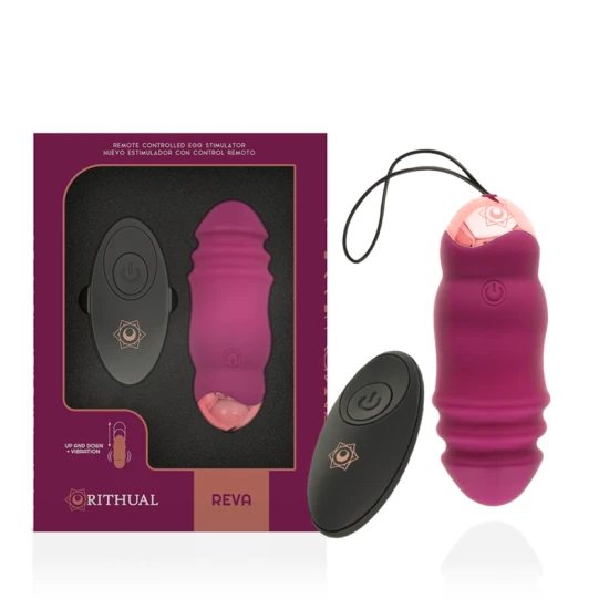 Vibrator Reva, Cu telecomandă, sistem sus-jos, vibrație
