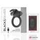 AGRON - Inel vibrat pentru stimulare, Negru & Argintiu