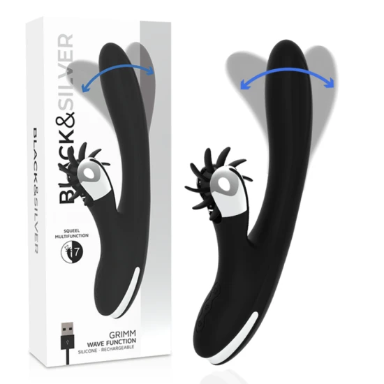 Iepure Grimm Wave Function, Negru & Argintiu