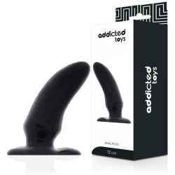Plug anal Model, 12 cm, Negru