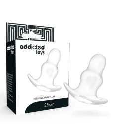 Dilator Anal Medium 9.5 cm - Transparent, 102 mm lungime, 57 mm grosime.
